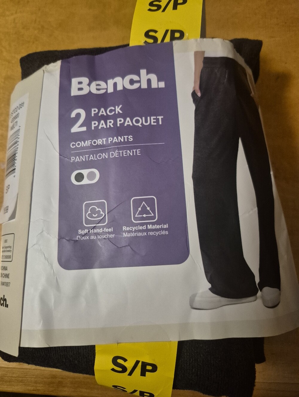 Bench Women’s Black 2-Pack Comfort Track Pants/ Lounge Pants